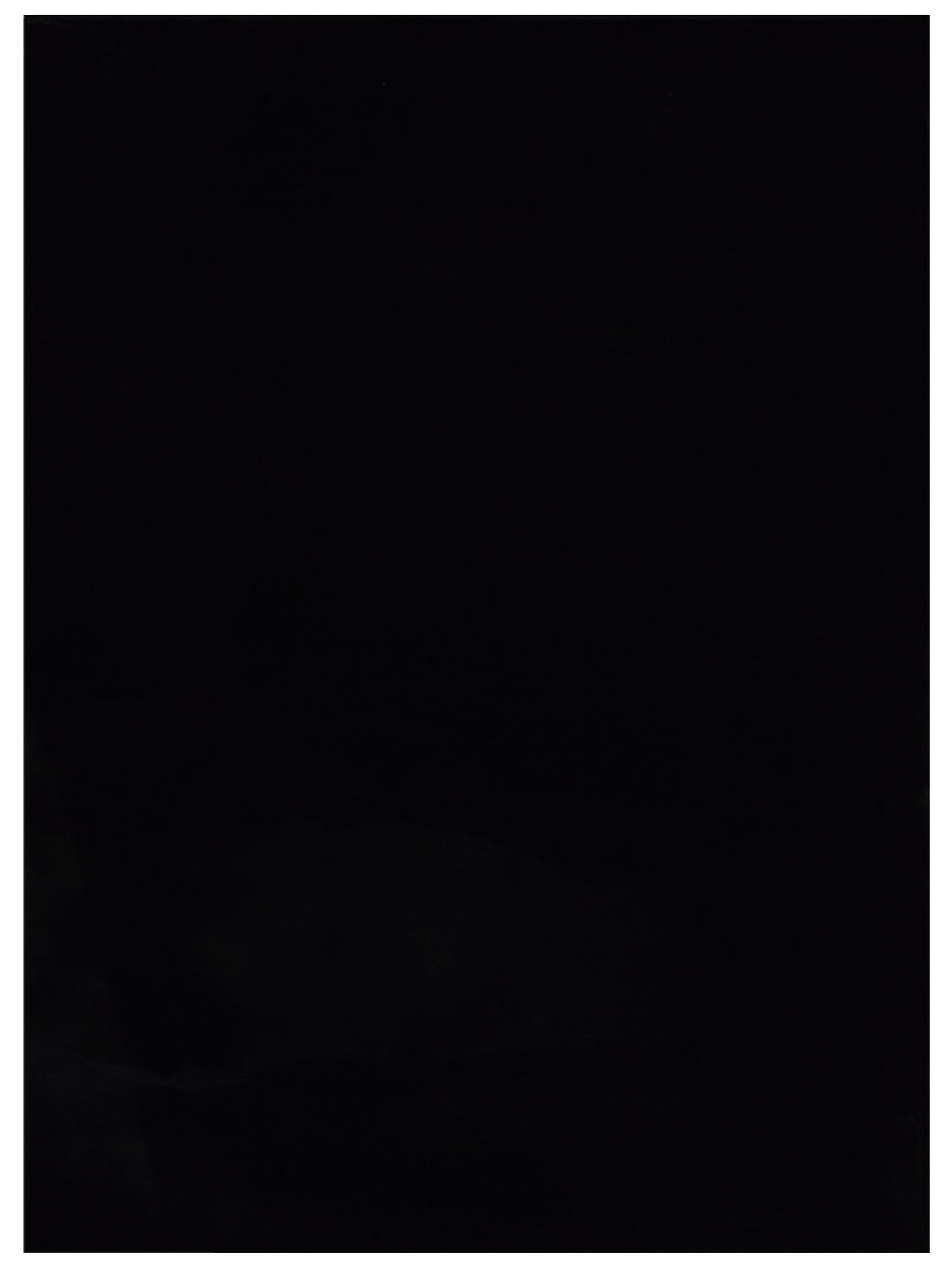 American Cover Design Rabbit Fur Bunny Black  Modern Machine Woven Rug