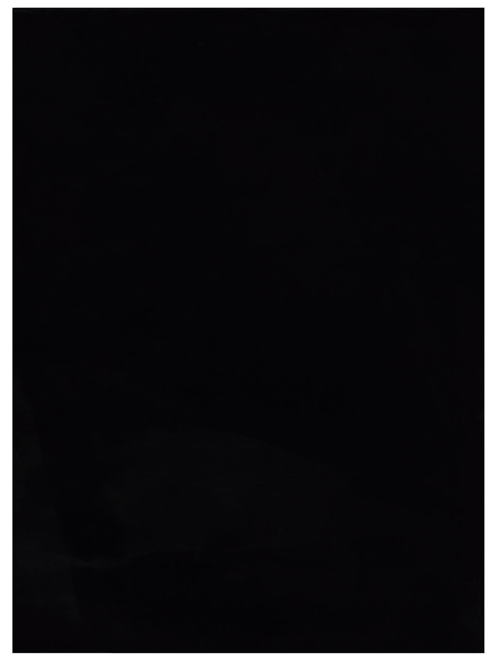 American Cover Design Rabbit Fur Bunny Black  Modern Machine Woven Rug