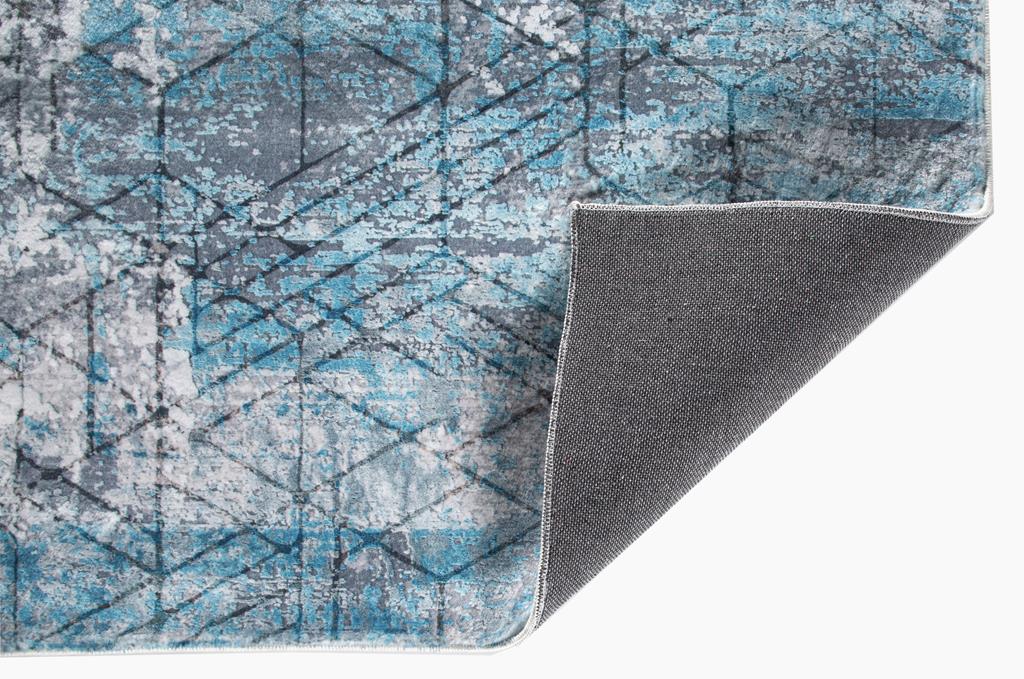 Kas Roxy 2805 Blue Grey Transitional Machine Woven Rug