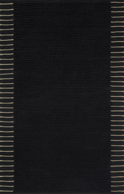 Magnolia Home by Joanna Gaines x Loloi Sadie  Black  Indoor/Outdoor