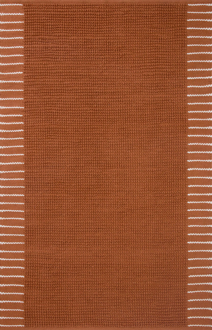 Magnolia Home by Joanna Gaines x Loloi Sadie  Terracotta  Indoor/Outdoor