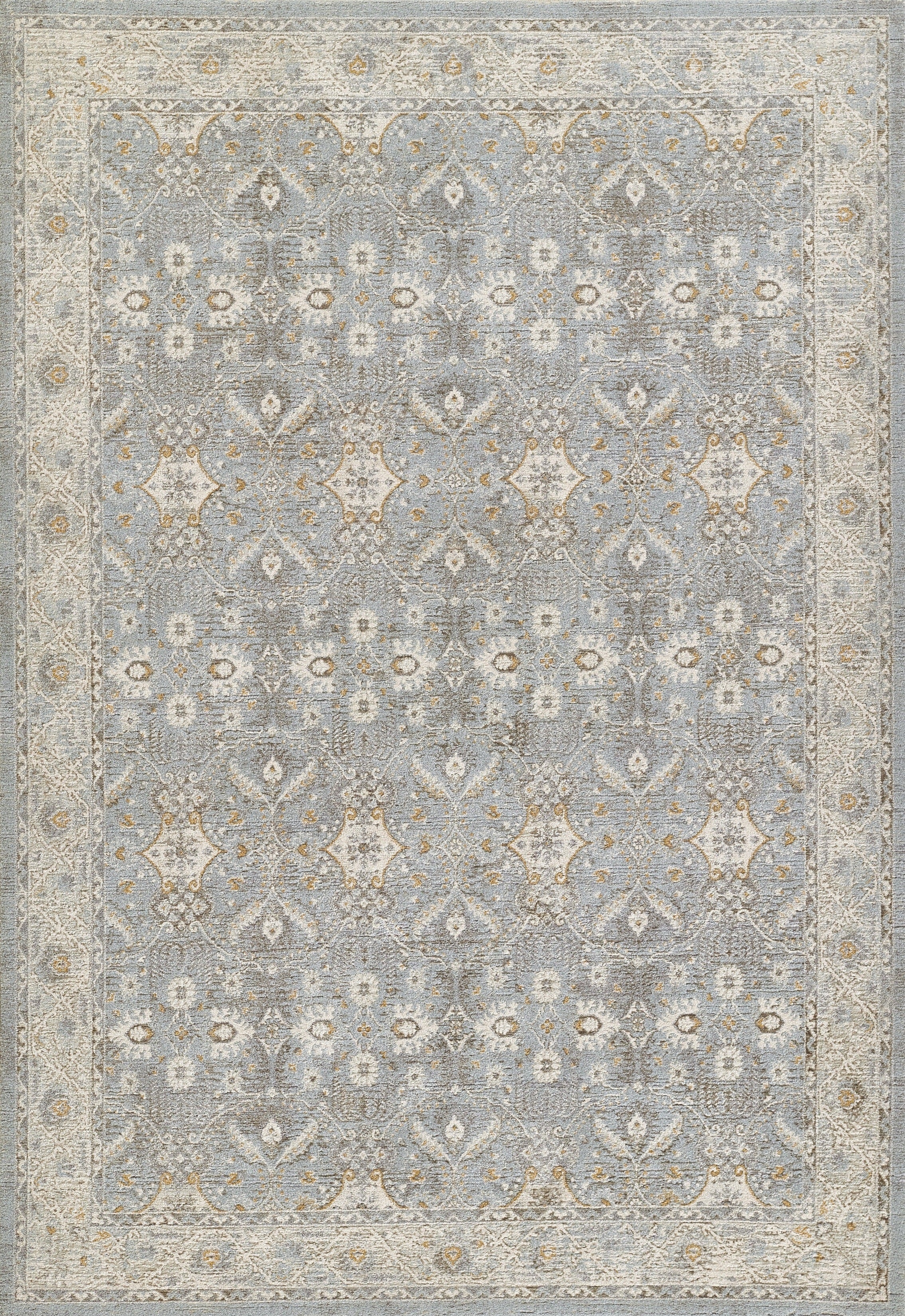 Momeni Samira SAM-2 Blue Traditional Machine Made Rug – Atlanta ...