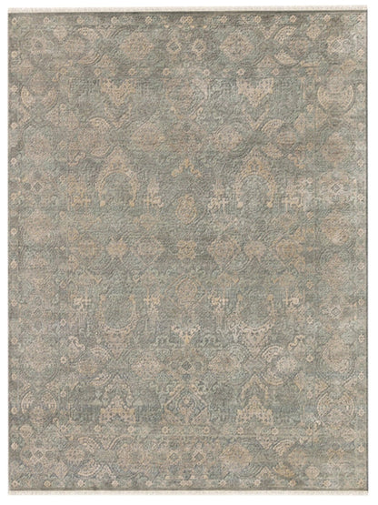 Limited Shoreham SHO - 155 Forest Gray Transitional Knotted Rug - Rugs - Limited - Atlanta Designer Rugs