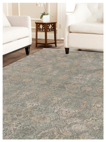 Limited Shoreham SHO - 155 Forest Gray Transitional Knotted Rug - Rugs - Limited - Atlanta Designer Rugs