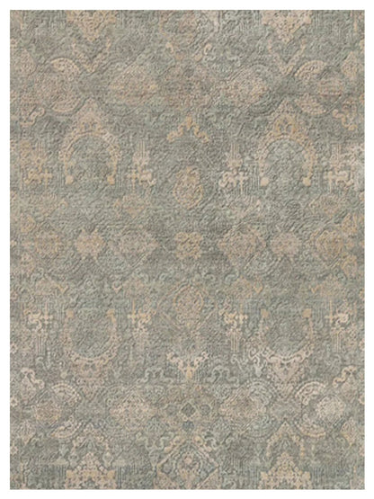 Limited Shoreham SHO - 155 Forest Gray Transitional Knotted Rug - Rugs - Limited - Atlanta Designer Rugs