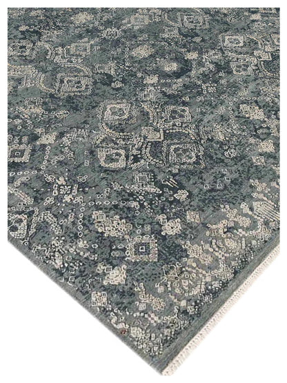 Limited Shoreham SHO-156 Sea Blue Transitional Knotted Rug