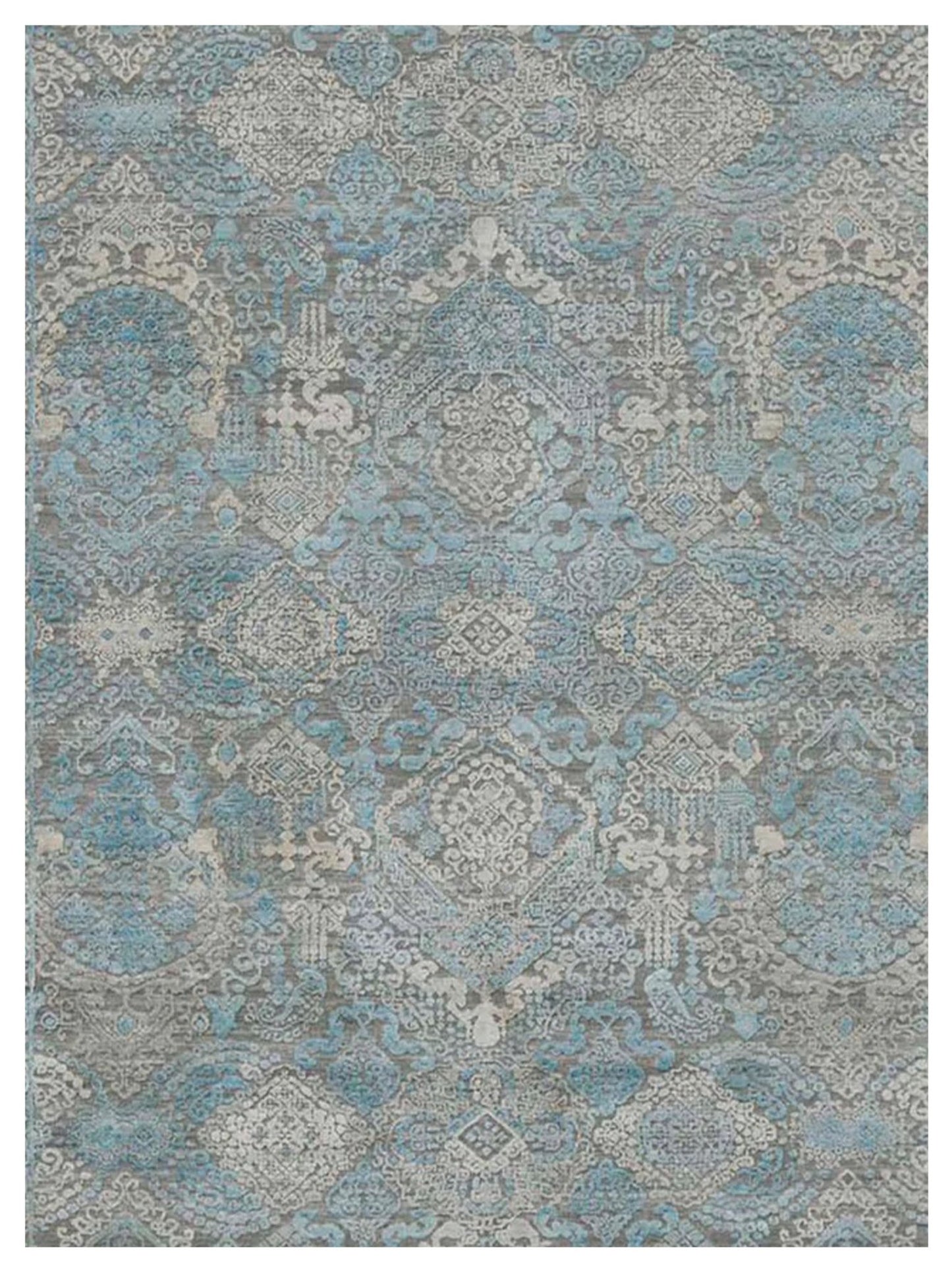 Limited Shoreham SHO - 154 Silver Sand Transitional Knotted Rug - Rugs - Limited - Atlanta Designer Rugs