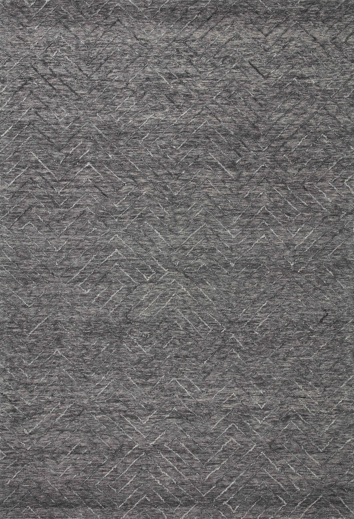 Magnolia Home by Joanna Gaines x Loloi Sarah  Charcoal  Contemporary