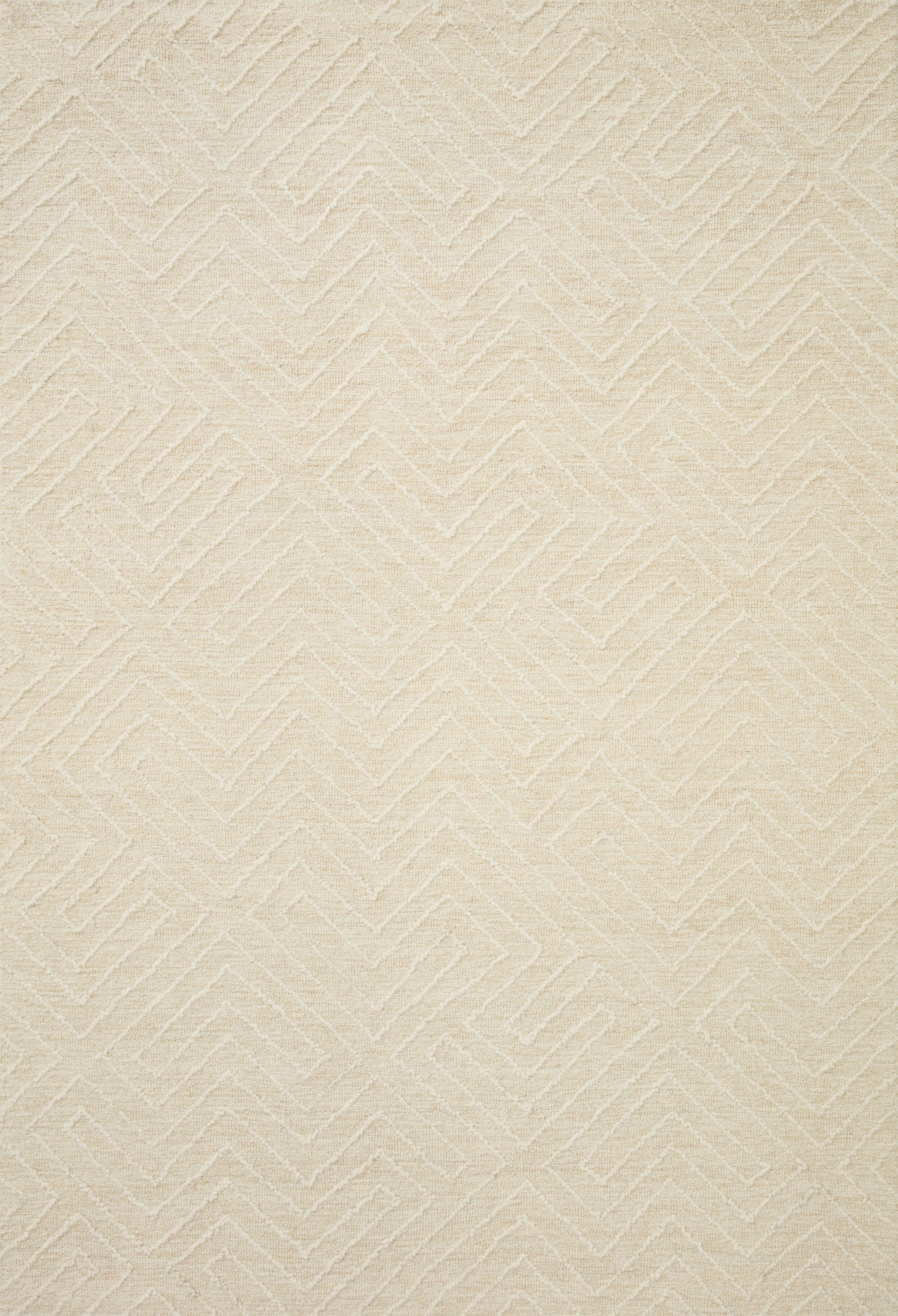 Magnolia Home by Joanna Gaines x Loloi Sarah  Ivory  Contemporary