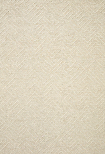 Magnolia Home by Joanna Gaines x Loloi Sarah  Ivory  Contemporary