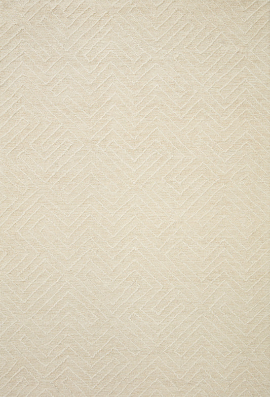 Magnolia Home by Joanna Gaines x Loloi Sarah  Ivory  Contemporary