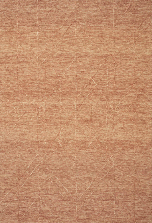 Magnolia Home by Joanna Gaines x Loloi Sarah  Terracotta  Contemporary