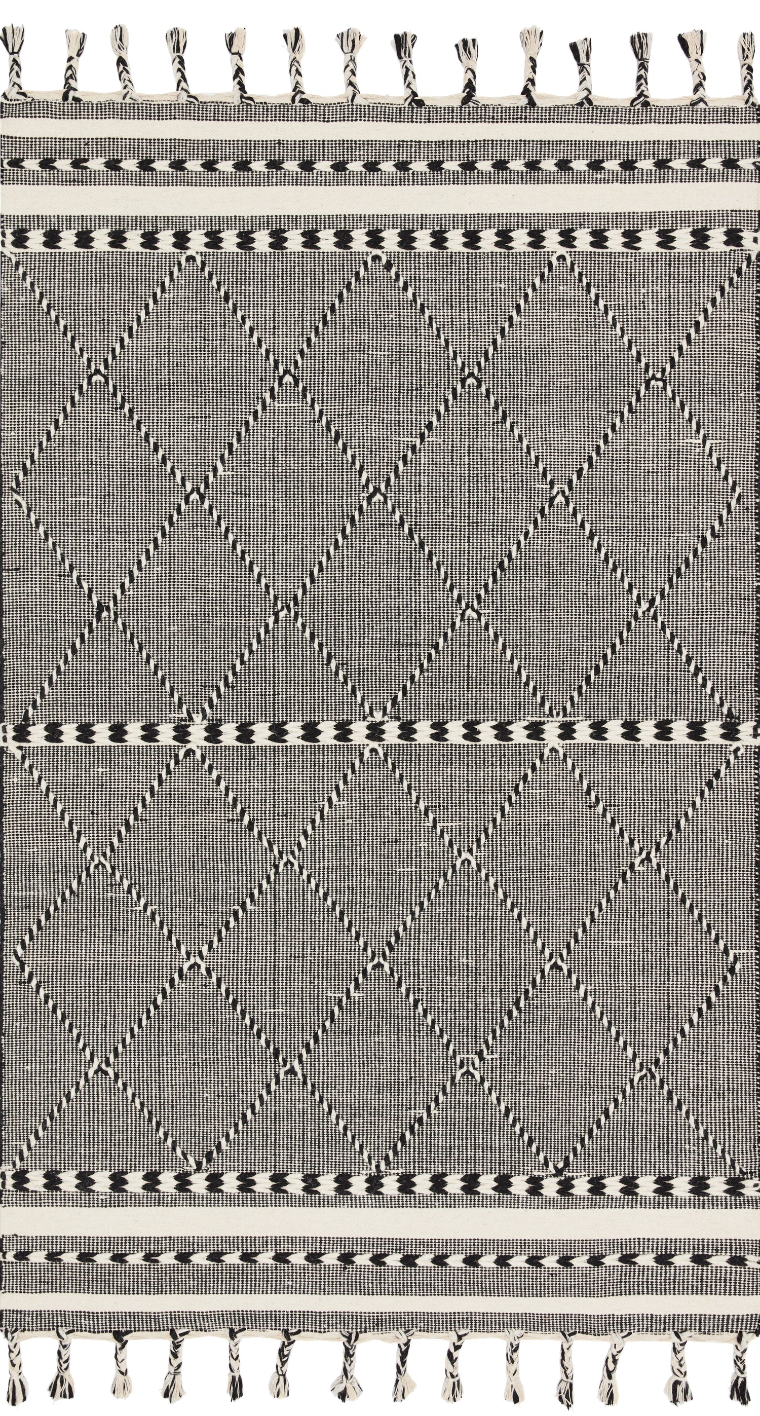 Loloi Sawyer  Black  Contemporary