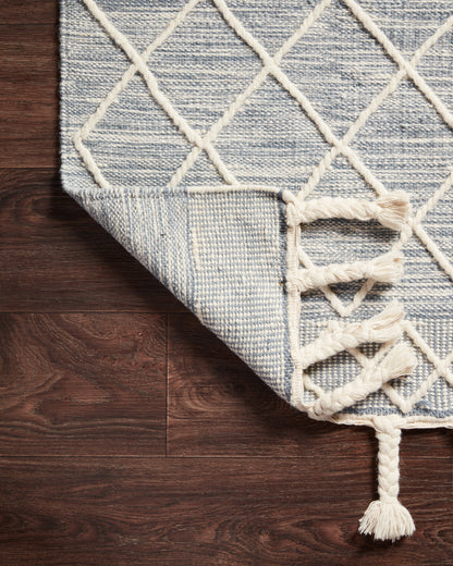 Loloi II Sawyer  Teal  Contemporary