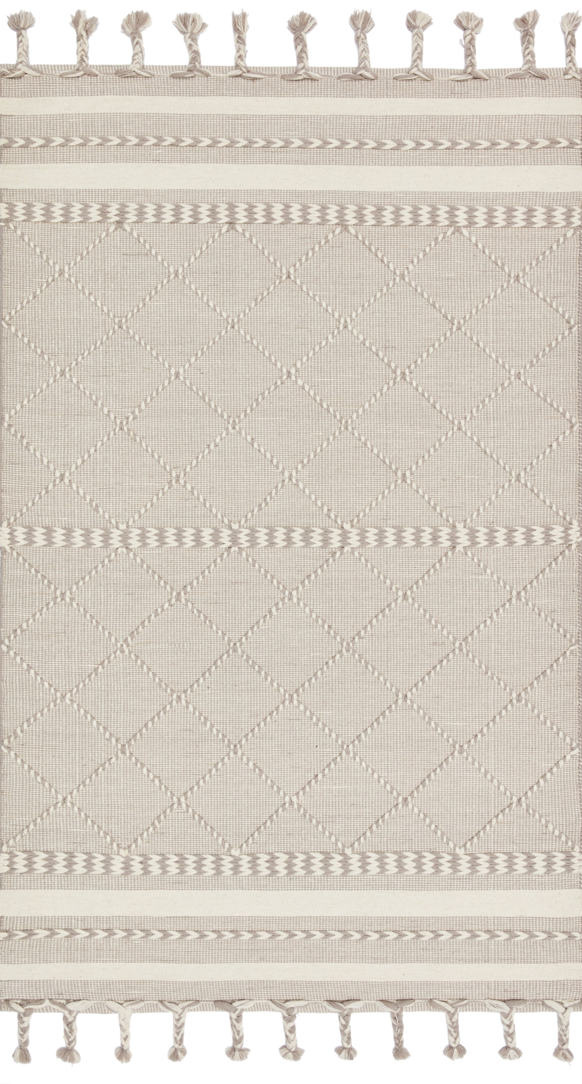 Loloi II Sawyer  Silver  Contemporary