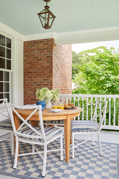 Erin Gates Saybrook  Blue  Contemporary