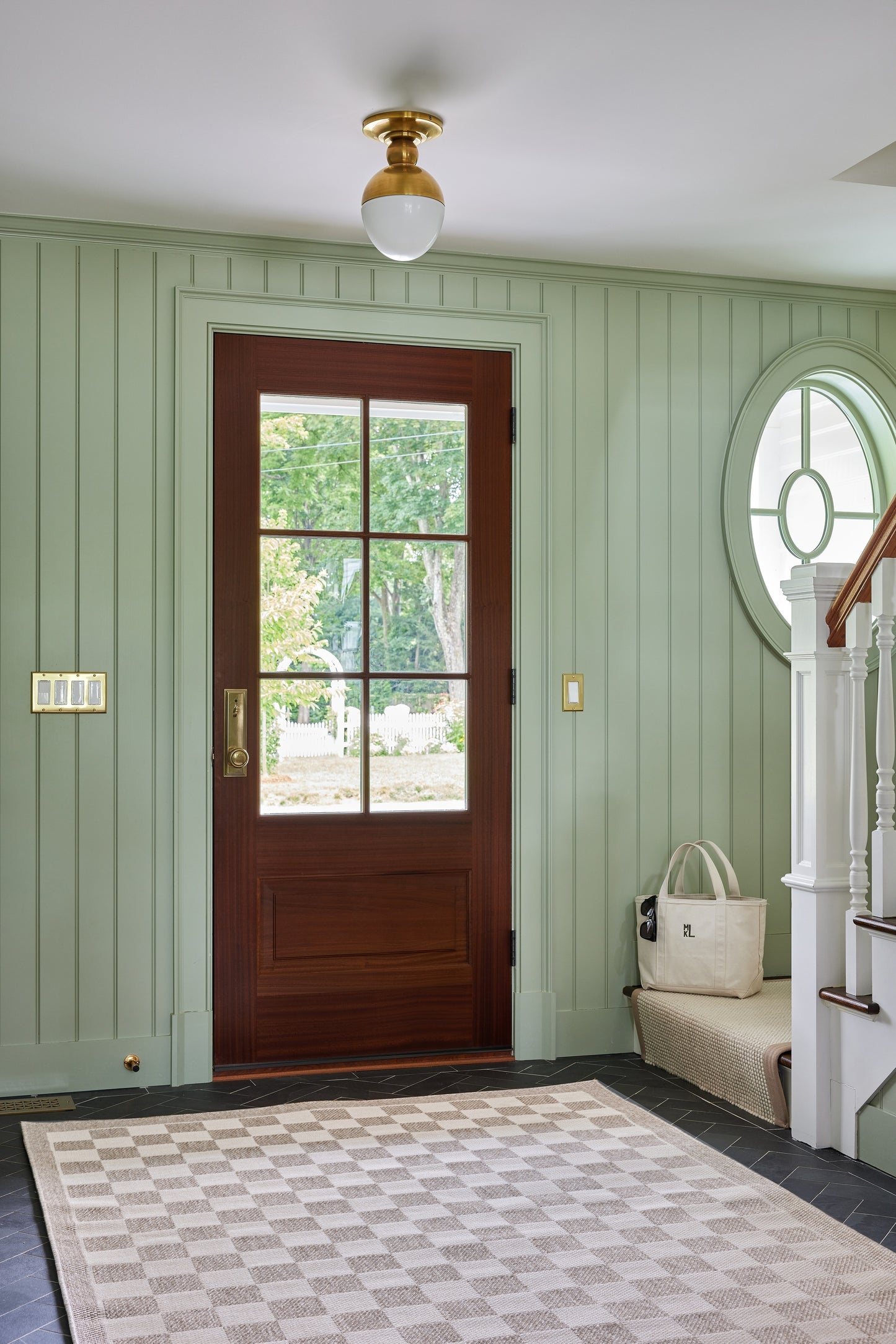 Erin Gates Saybrook  Grey  Contemporary