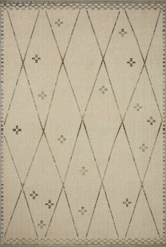 Loloi Saylor  Ivory Pebble Indoor/Outdoor