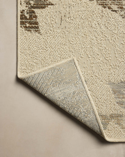 Loloi Saylor  Ivory Bark Indoor/Outdoor