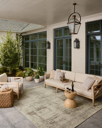 Loloi Saylor  Ivory Fog Indoor/Outdoor