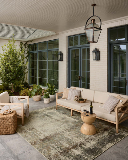 Loloi Saylor  Smoke Ivory Indoor/Outdoor