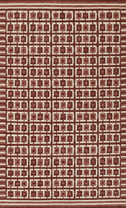 Momeni Scandi  Red  Contemporary