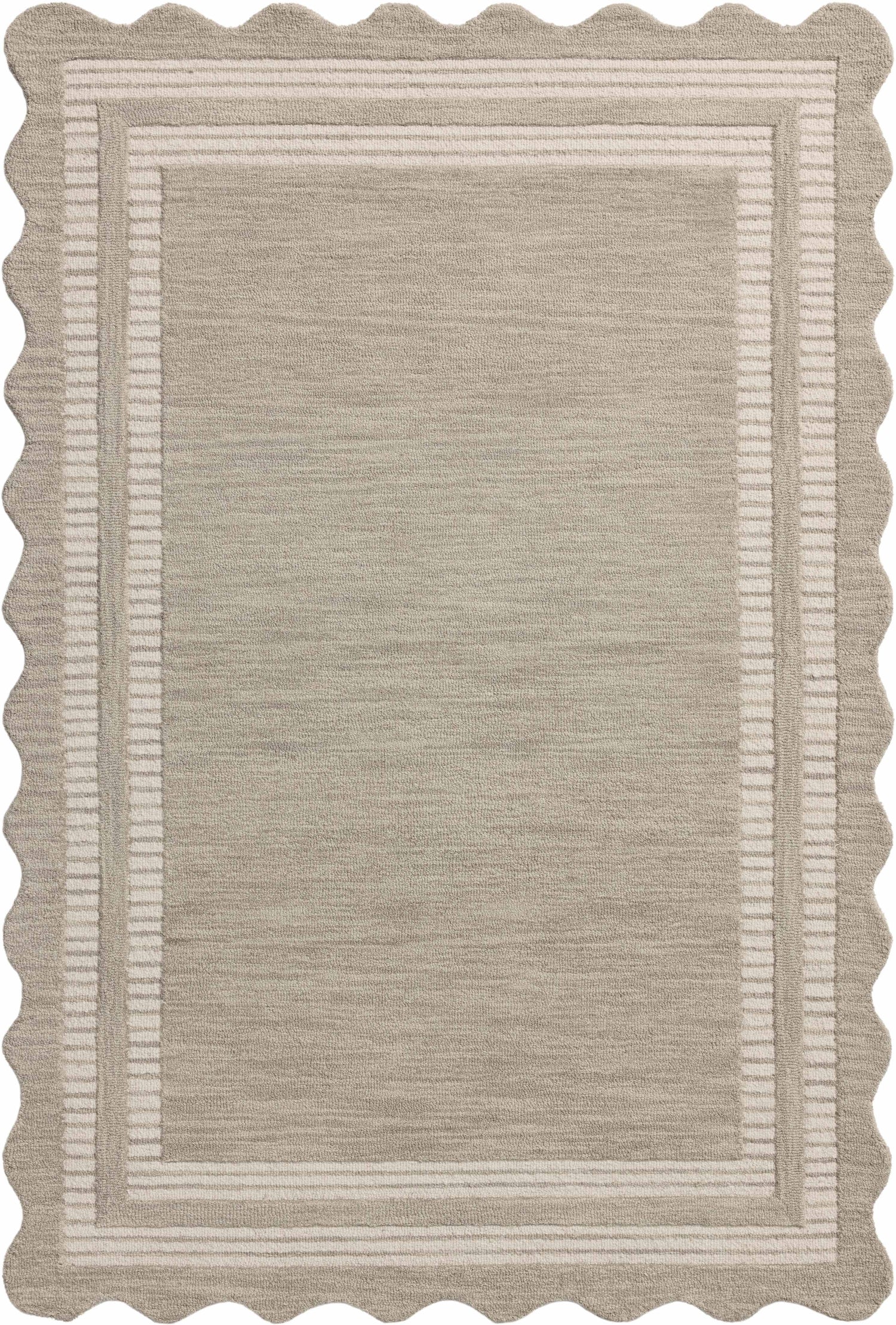 Chris Loves Julia x Loloi Scottie  Fog Ivory Transitional