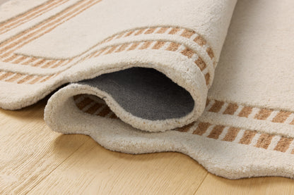 Chris Loves Julia x Loloi Scottie  Ivory Rust Transitional