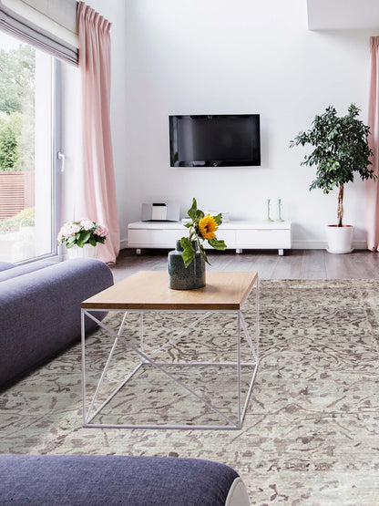 Artisan Emma Ivory Traditional Knotted Rug - Rugs - Artisan - Atlanta Designer Rugs