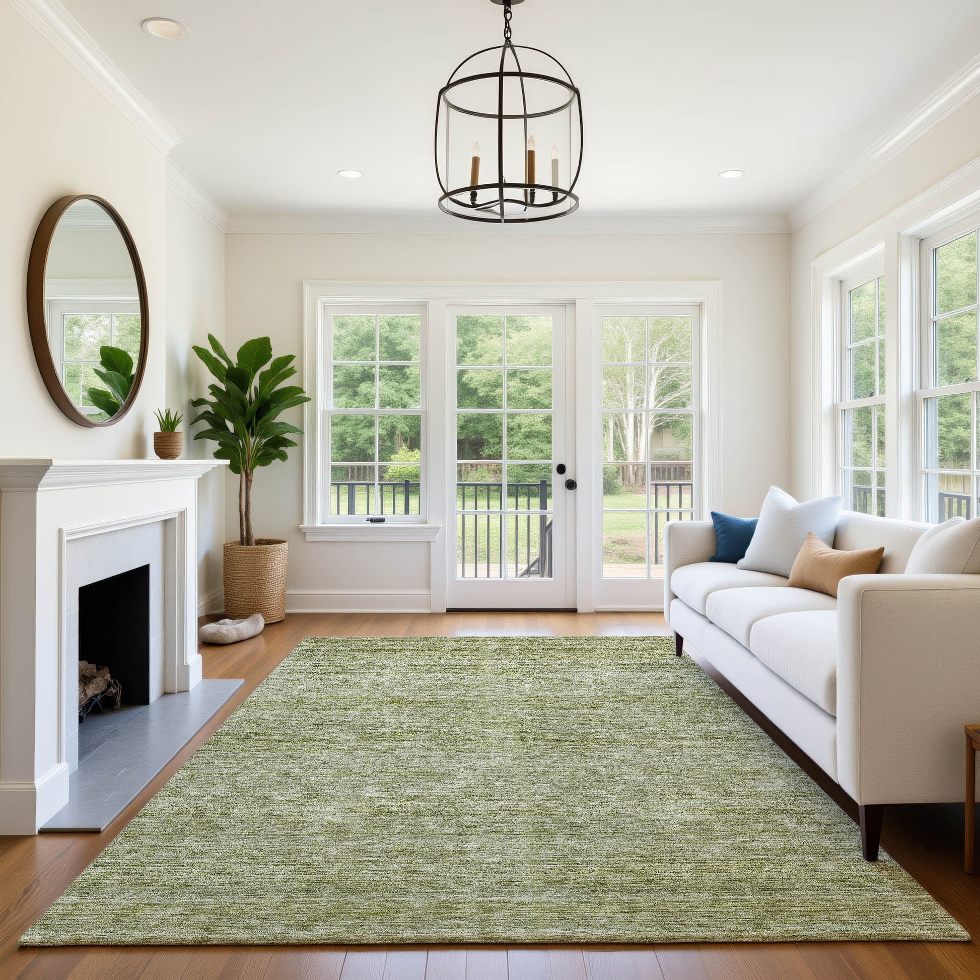 Dalyn Rugs Soft Essentials  Aloe  Transitional