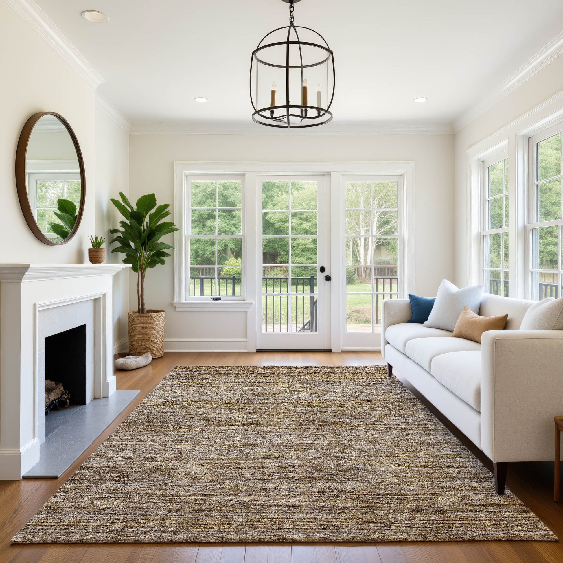 Dalyn Rugs Soft Essentials  Brown  Transitional