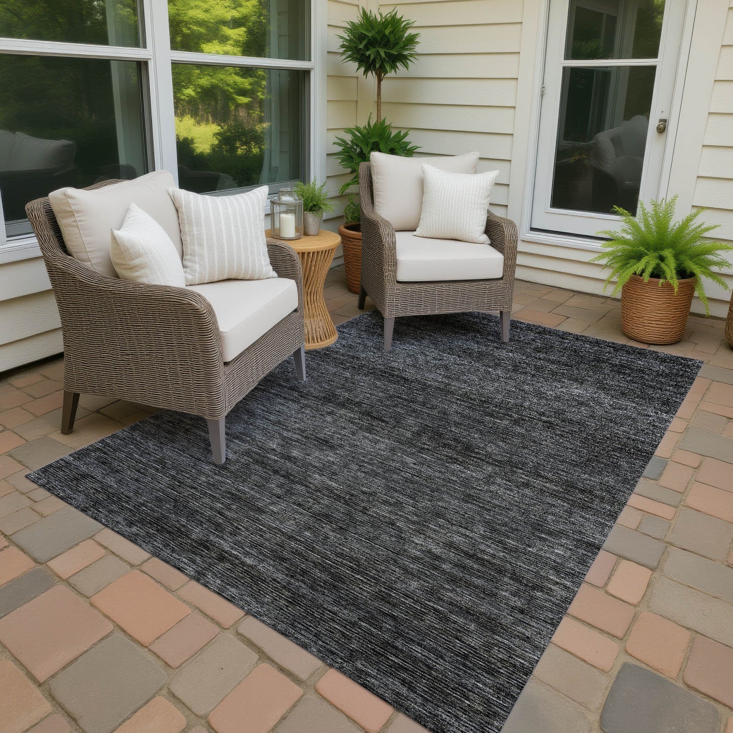 Dalyn Rugs Soft Essentials  Charcoal  Transitional