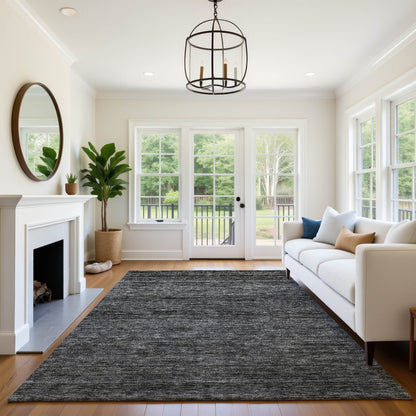 Dalyn Rugs Soft Essentials  Charcoal  Transitional