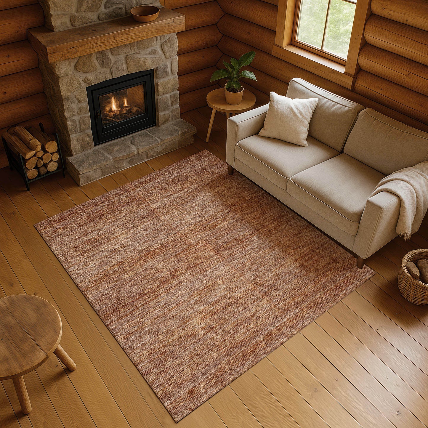 Dalyn Rugs Soft Essentials  Copper  Transitional