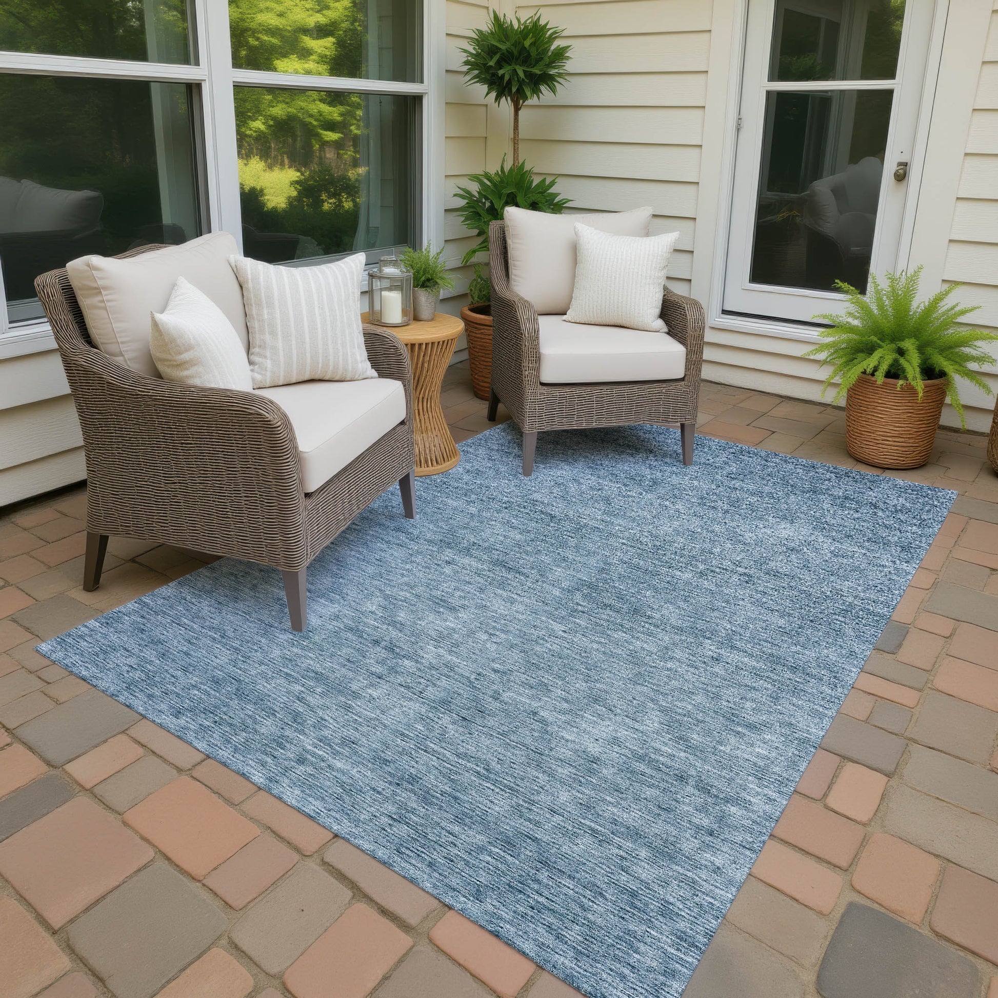 Dalyn Rugs Soft Essentials  Denim  Transitional