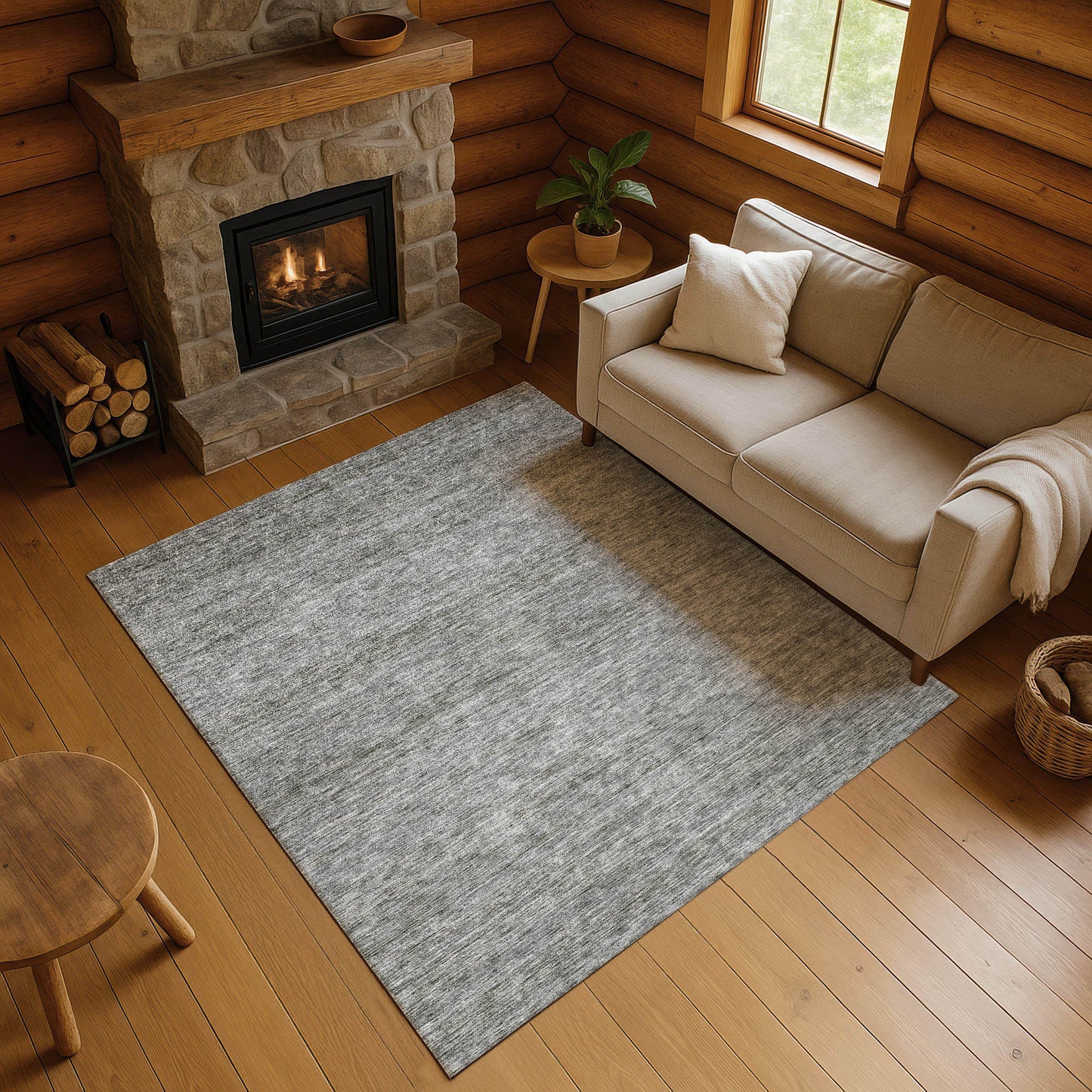 Dalyn Rugs Soft Essentials  Gray  Transitional