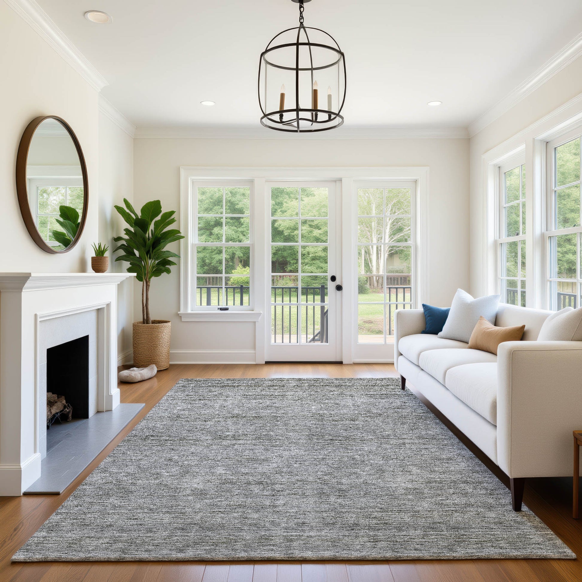 Dalyn Rugs Soft Essentials  Gray  Transitional