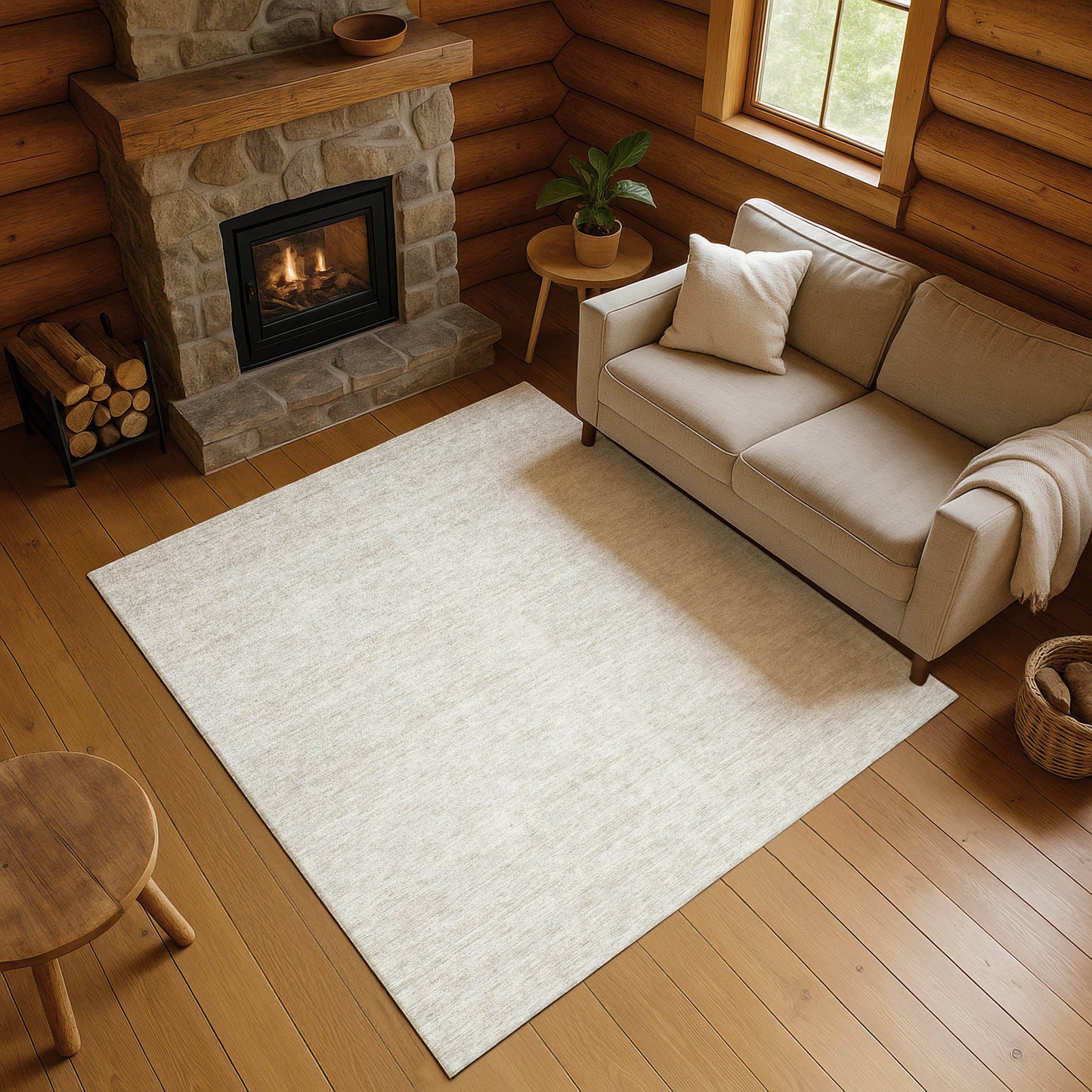Dalyn Rugs Soft Essentials  Ivory  Transitional