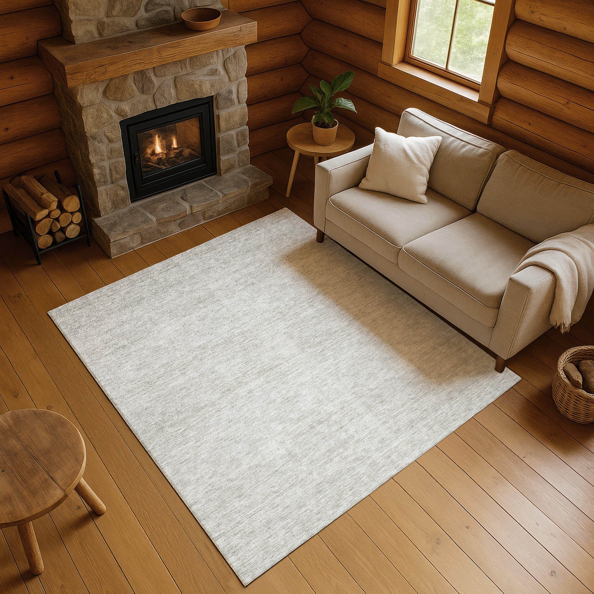Dalyn Rugs Soft Essentials  Linen  Transitional