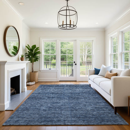 Dalyn Rugs Soft Essentials  Navy  Transitional