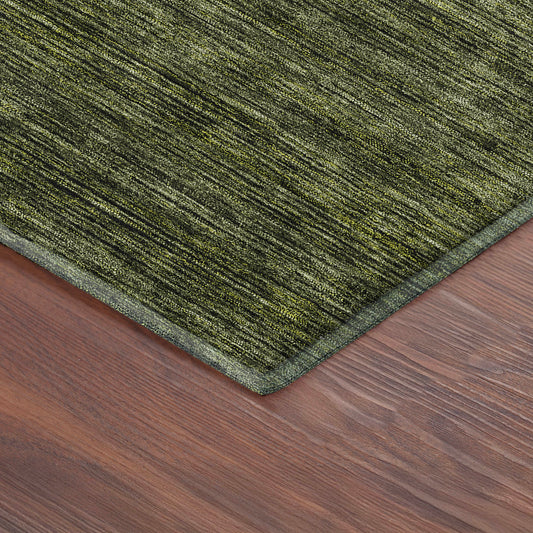 Dalyn Rugs Soft Essentials  Olive  Transitional