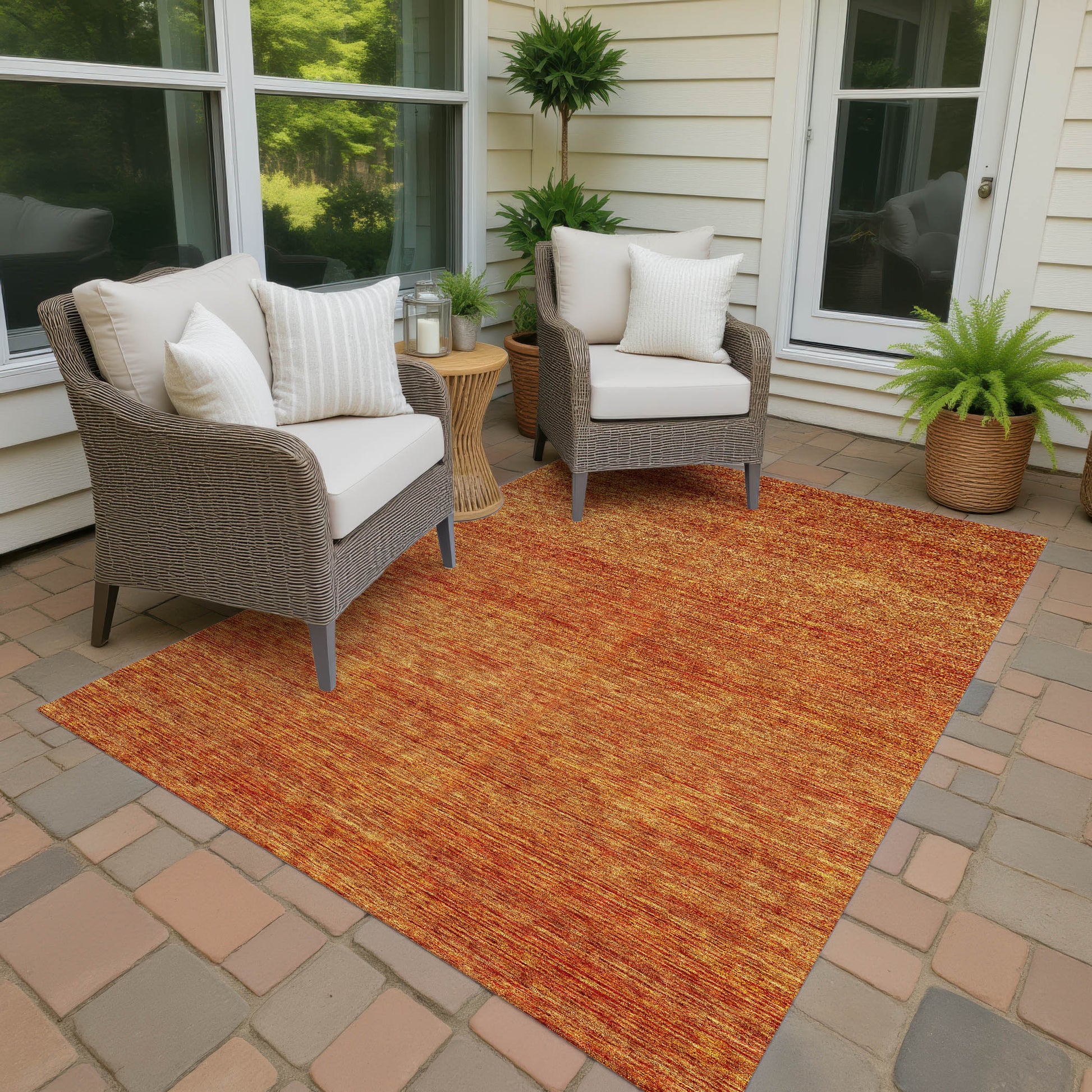 Dalyn Rugs Soft Essentials  Orange  Transitional