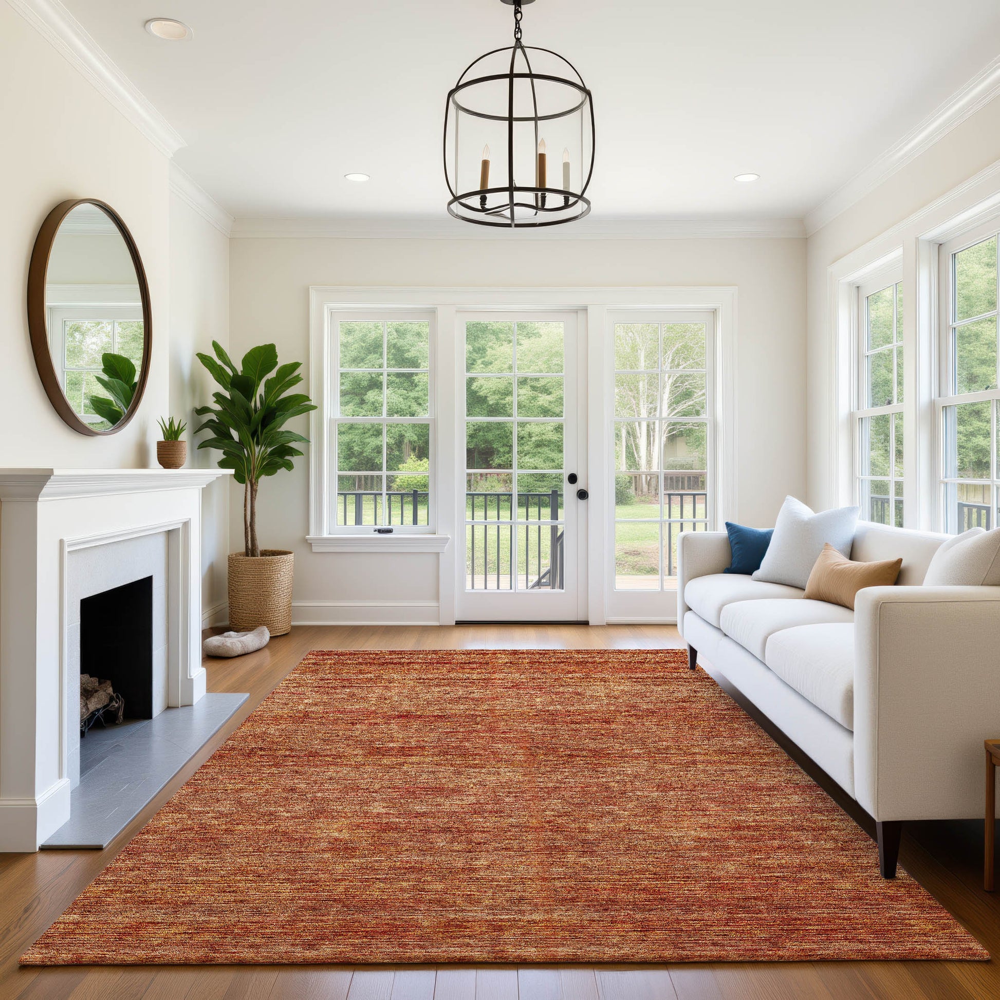 Dalyn Rugs Soft Essentials  Paprika  Transitional