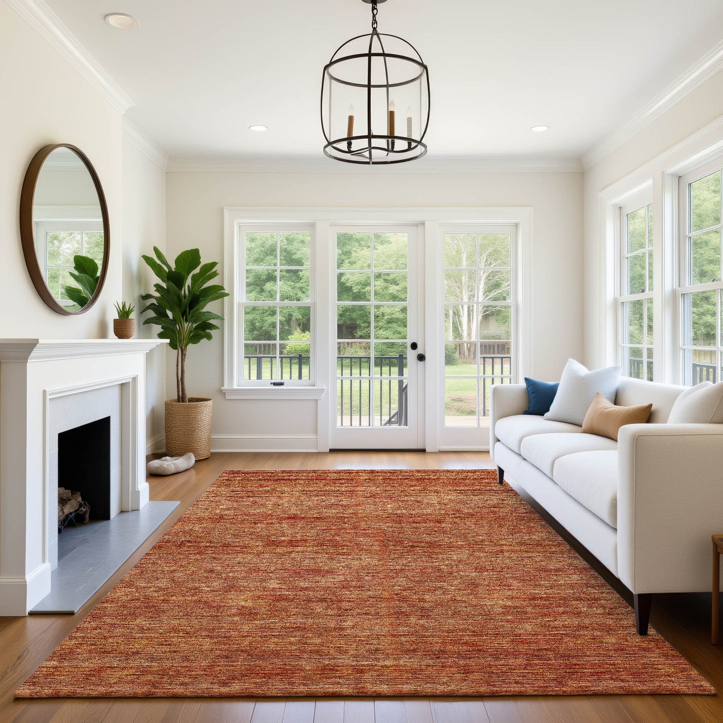 Dalyn Rugs Soft Essentials  Paprika  Transitional