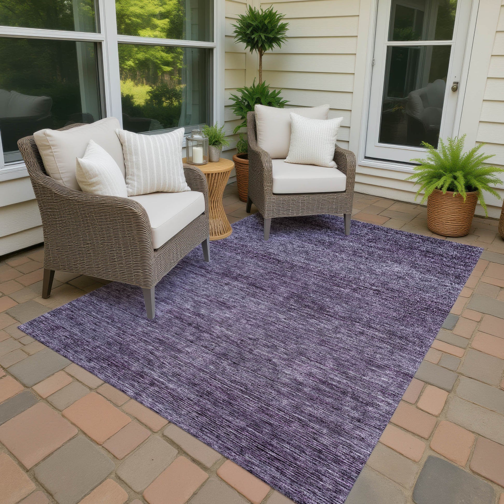 Dalyn Rugs Soft Essentials  Plum  Transitional