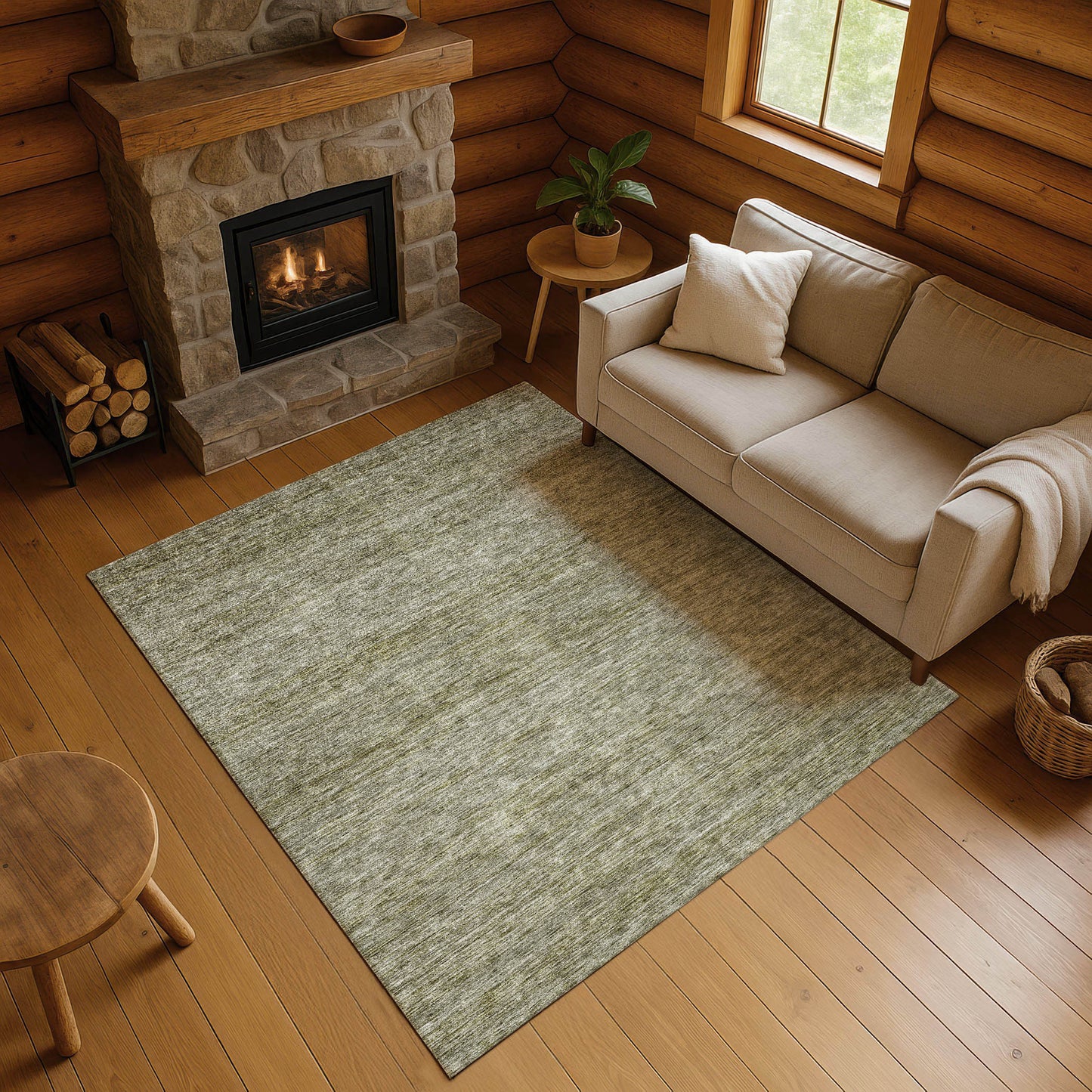 Dalyn Rugs Soft Essentials  Sage  Transitional