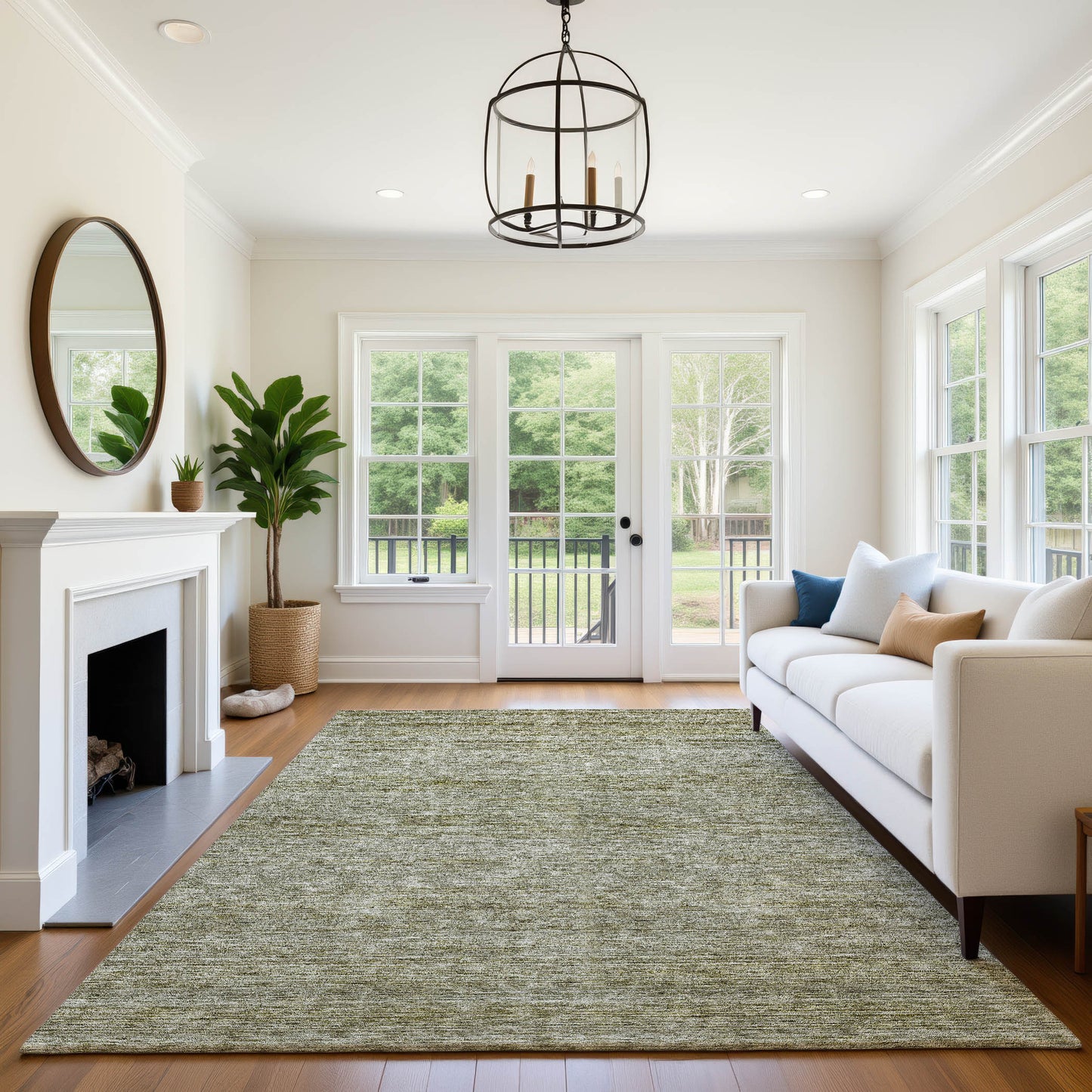 Dalyn Rugs Soft Essentials  Sage  Transitional