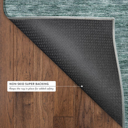 Dalyn Rugs Soft Essentials  Teal  Transitional