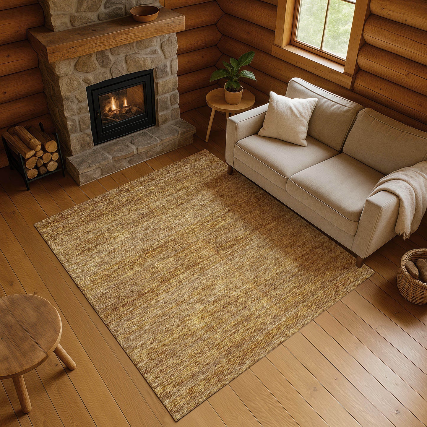 Dalyn Rugs Soft Essentials  Walnut  Transitional