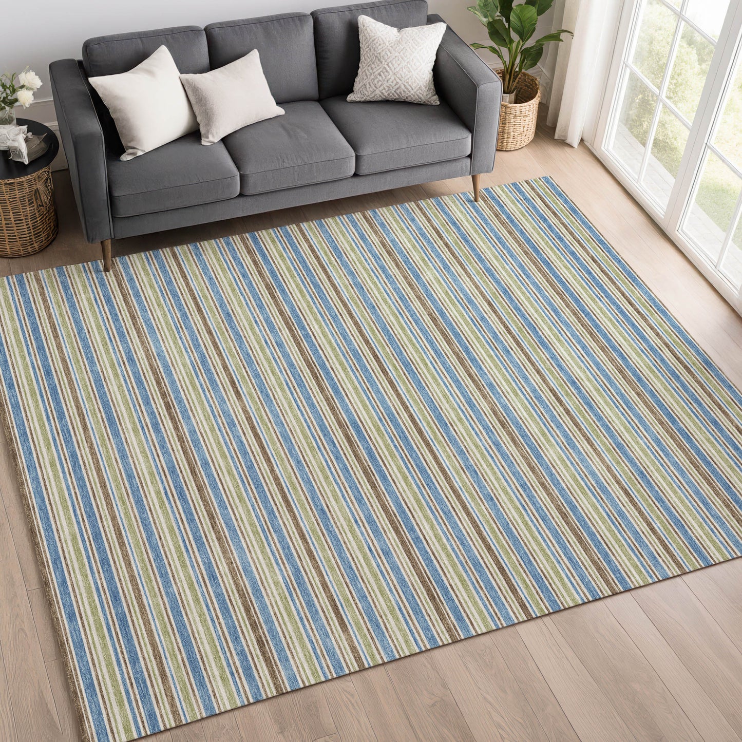 Dalyn Rugs Soft Essentials  Blue  Transitional